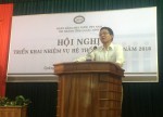 Đ/c Đinh Quang Hiếu TUV, Giám đốc Ngân hàng Nhà nước chi nhánh tỉnh QB phát biểu khai mạc hội nghị