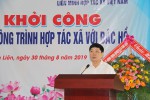 Liên minh HTX Việt Nam: Khởi công công trình HTX với Bác Hồ